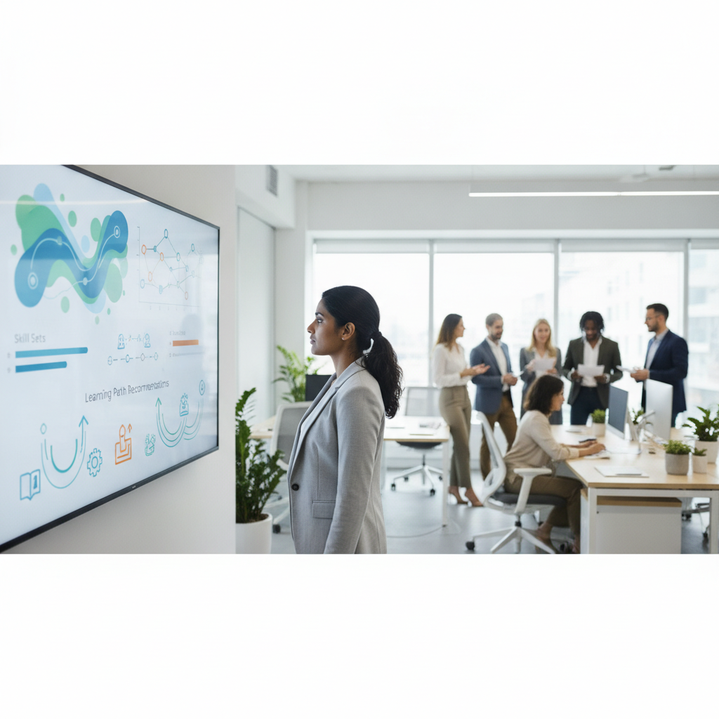 Inteligencia artificial desarrollo profesional: rutas personalizadas